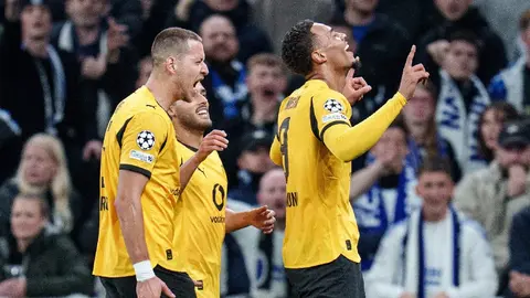 Copenhague, sin Rodrigo Huescas, perdió contra Borussia Dortmund en Champions League
