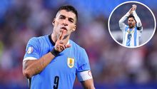 Luis suárez pone a la Selección de Argentina por delante de la Uruguaya