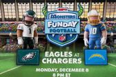 ¡Al estilo Disney! Monsters Inc. transmitirá el Monday Night Football de la Semana 14