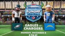 ¡Al estilo Disney! Monsters Inc. transmitirá el Monday Night Football de la Semana 14