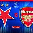 Slavia Praga vs Arsenal EN VIVO UEFA Champions League Jornada 4