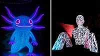 Festival Internacional de las Luces 2025: Así luce Paseo de la Reforma con figuras iluminadas