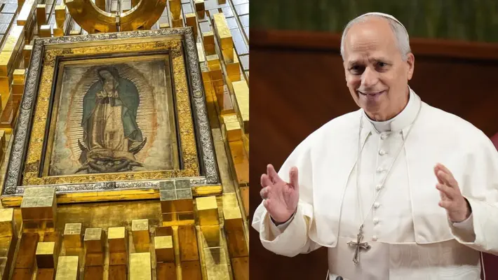 León XIV habla de venir a México a visitar la Basílica de Guadalupe