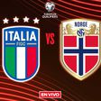 Italia vs Noruega EN VIVO Eliminatorias Mundialistas UEFA