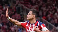 ¡Ya sabe cuál es el pan! Chicharito Hernández se luce previo a enfrentar a Cruz Azul en Liguilla