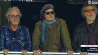 Johnny Depp estuvo presente en La Bombonera para ver a Boca Juniors