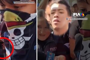 VIDEO: Reportera de TV Azteca sufre robo en plena protesta de la Generación Z en Reforma