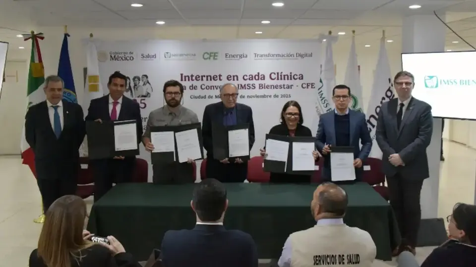 CFE conectará internet gratuito en más de 3 mil clínicas del IMSS-Bienestar en todo el país