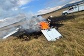 Avioneta se desploma en Michoacán; hallan cuerpos calcinados y cinco personas heridas