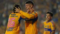 ¡Fiesta en el Volcán! Tigres vence a Necaxa con triplete de Brunetta y feria de goles