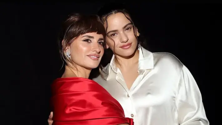 Rosalía, Penélope Cruz y las celebridades que brillaron en el Clásico del Santiago Bernabéu
