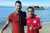 ¡Se juntan los genios! Nery Castillo presume encuentro con Novak Djokovic