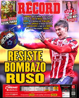 Portada RÉCORD 20 de Febrero de 2026