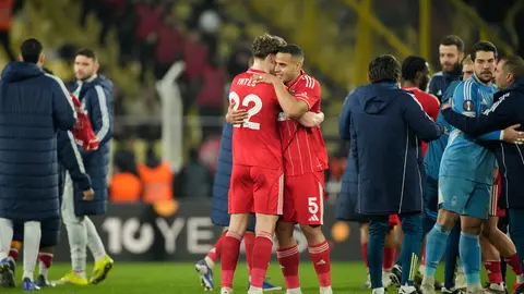Nottingham Forest tras derrotar a Fenerbahce | AP