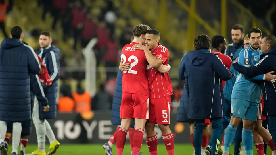 Nottingham Forest tras derrotar a Fenerbahce | AP