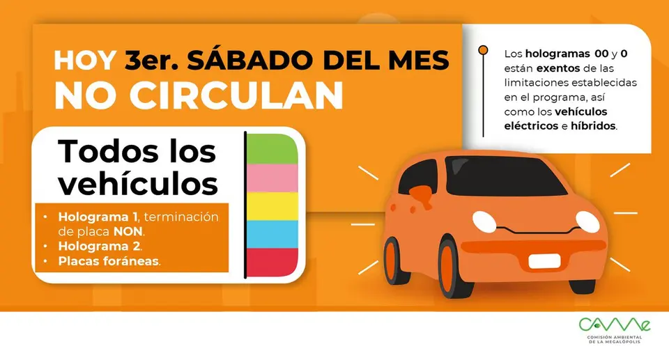 Checa bien tus placas antes de salir de casa para evitar alguna multa o corralón / FB: @orientadorvial