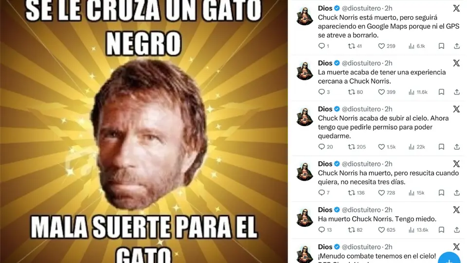 El actor no solo dejó un legado en el cine y la televisión, también fue sus fans lo hicieron viral muchas veces / Redes Sociales