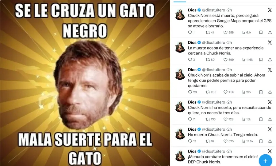 El actor no solo dejó un legado en el cine y la televisión, también fue sus fans lo hicieron viral muchas veces / Redes Sociales