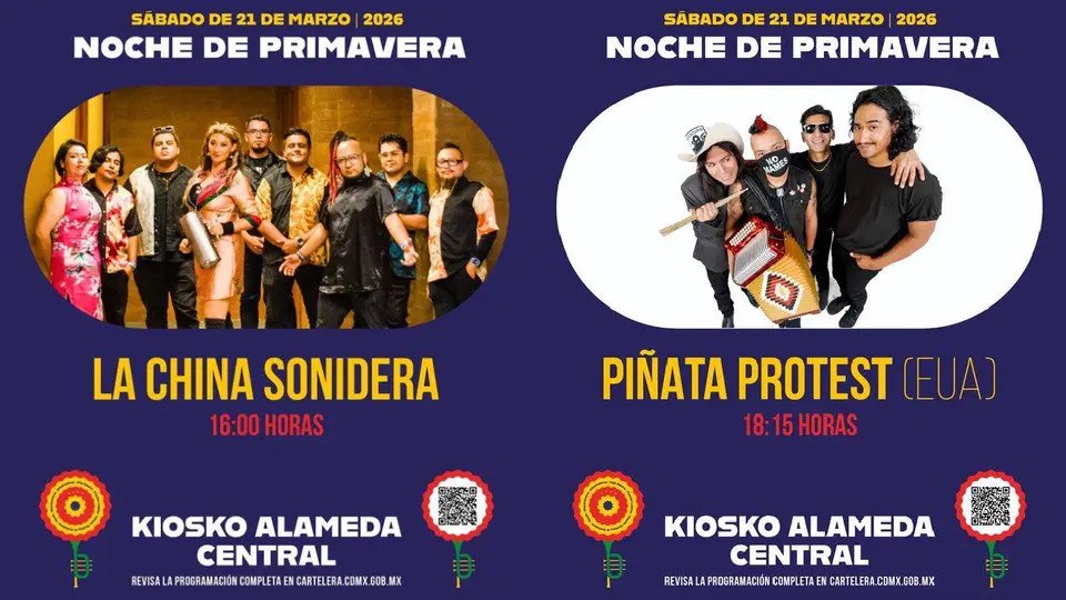 Desde medio día las actividades comenzarán en varios puntos de la Ciudad de México / FB: @Cultura.Ciudad.de.Mexico