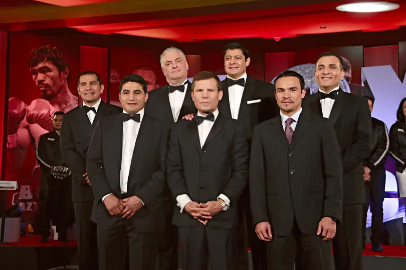 Marco Barrera, Eduardo Lamazón, Carlos Aguilar, Rodolfo Vargas, Erik Morales, Julio César Chávez, Juan Manuel Márquez | IMAGO7