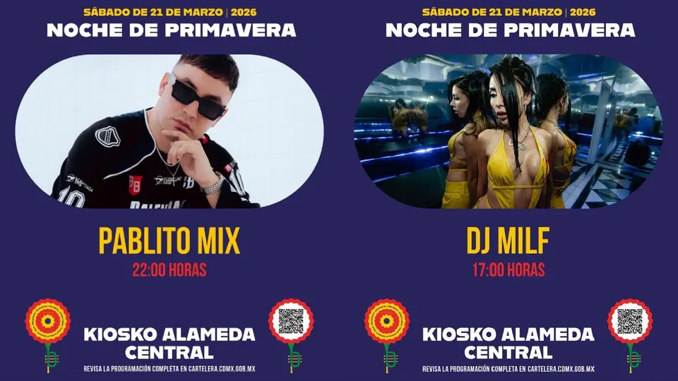 Festival de Primavera CDMX 2026: cartel completo, sedes y horarios del evento GRATIS en el Zócalo