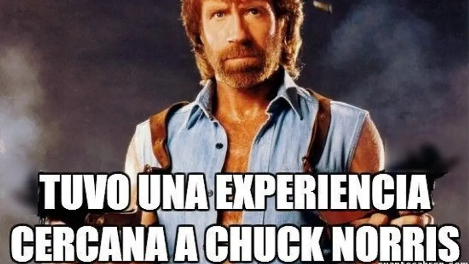 Imágenes con frases resaltaban de más las habilidades del actor y karateca / Redes Sociales