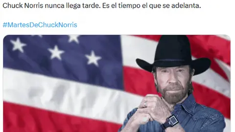 Los Martes de Chuck Norris se volvieron tendencia por varios años en redes sociales / Especial