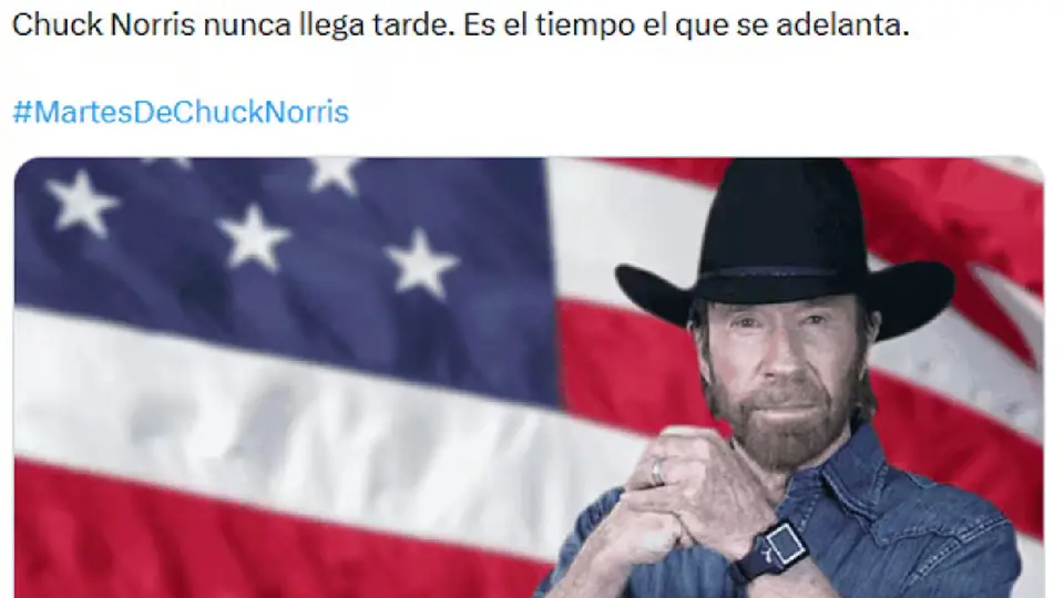 Los Martes de Chuck Norris se volvieron tendencia por varios años en redes sociales / Especial