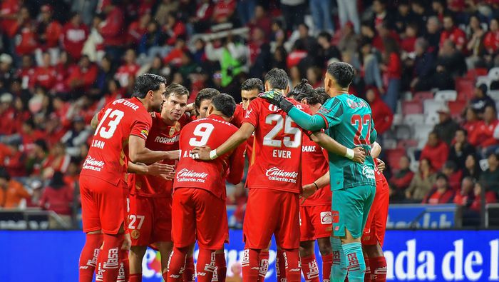 Jugadores de Toluca previo a un partido del Clausura 2026 de la Liga MX | IMAGO 7