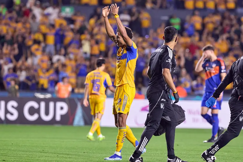 Ozziel Herrera festeja su gol ante Cincinnati l MEXSPORT
