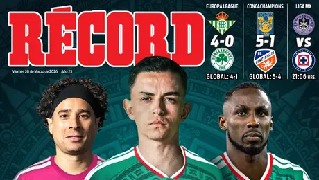 Portada RÉCORD 20 de marzo de 2026