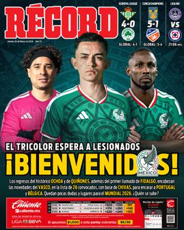 Portada RÉCORD 20 de marzo de 2026