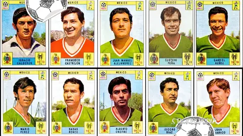 México en 1970 | @Stickerpedia1
