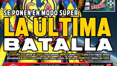 Portada RÉCORD 20 de marzo de 2026