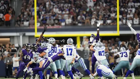 Brandon Aubrey, jugador de Dallas Cowboys | AP