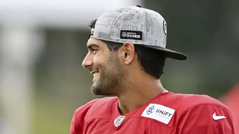 Jimmy Garoppolo, mariscal de campo de Rams | AP