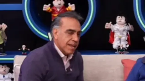 Enrique Garay con sus emotivas palabras l CAPTURA