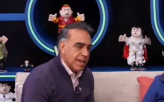 Enrique Garay con sus emotivas palabras l CAPTURA