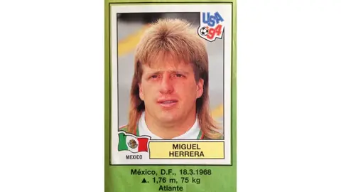 Miguel Herrera en 1994 | @revistalibero