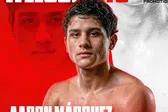 ¡Continúa el legado Márquez! Aaron, hijo de Rafael, hace impresionante nocaut