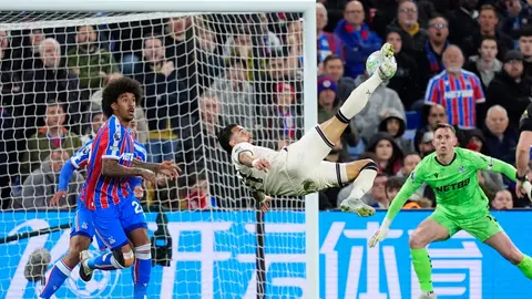 Partido de West Ham contra Crystal Palace en la Premier League | AP