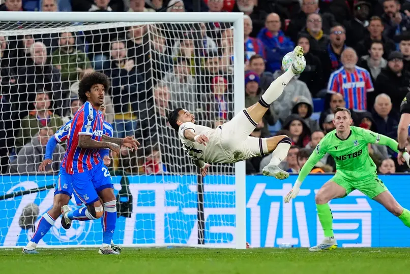 Partido de West Ham contra Crystal Palace en la Premier League | AP