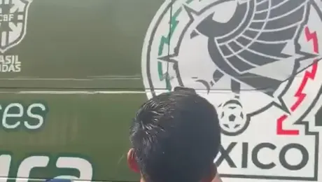 Las Selecciones de Leyendas de México y Brasil ya se encuentran en el Coloso de Santa Úrsula
