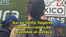 Las Selecciones de Leyendas de México y Brasil ya se encuentran en el Coloso de Santa Úrsula