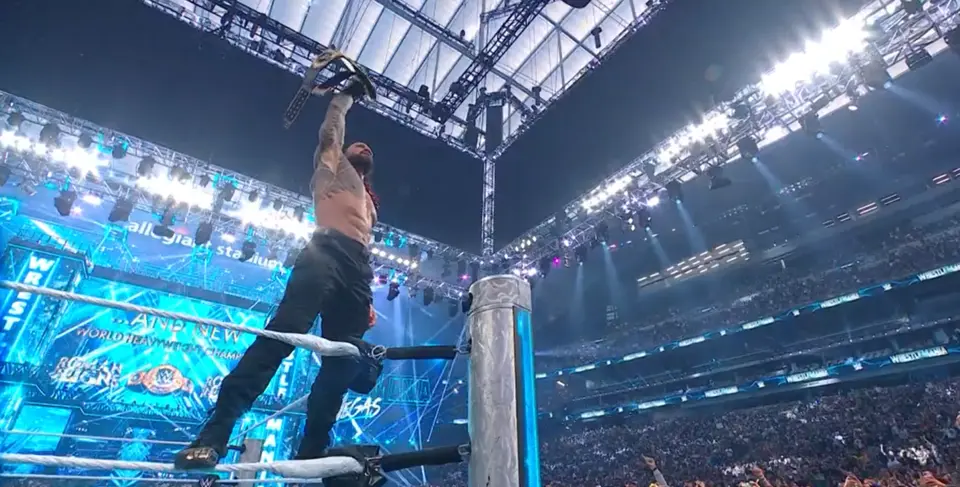 Roman Reigns cerró WrestleMania coronándose como el ganador absoluto | wwe.com
