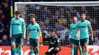 Jugadores de Wolverhampton durante el partido contra Leeds United | AP