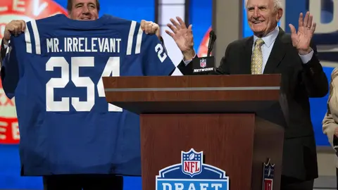 Paul Salata, primer Mr. Irrelevant | AP