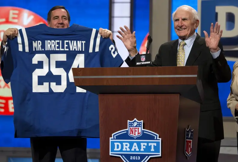 Paul Salata, primer Mr. Irrelevant | AP
