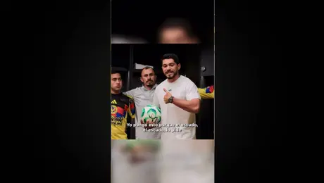 Así motiva Henry Martín en el vestidor de América, previo al duelo contra Toluca