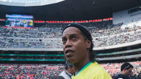 Ronaldinho lanza emotivo mensaje a México tras Juego de Leyendas en el Estadio Banorte
